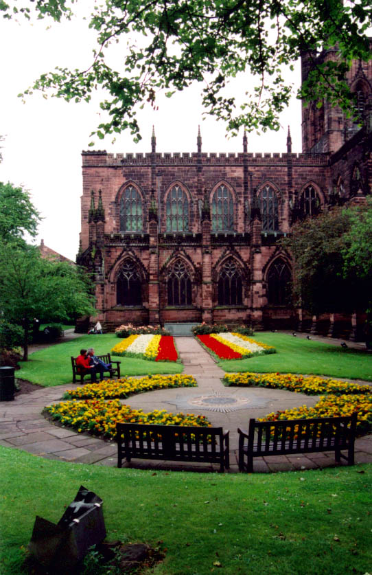 Uploaded Image: ChesterCathedralGarden01.jpg